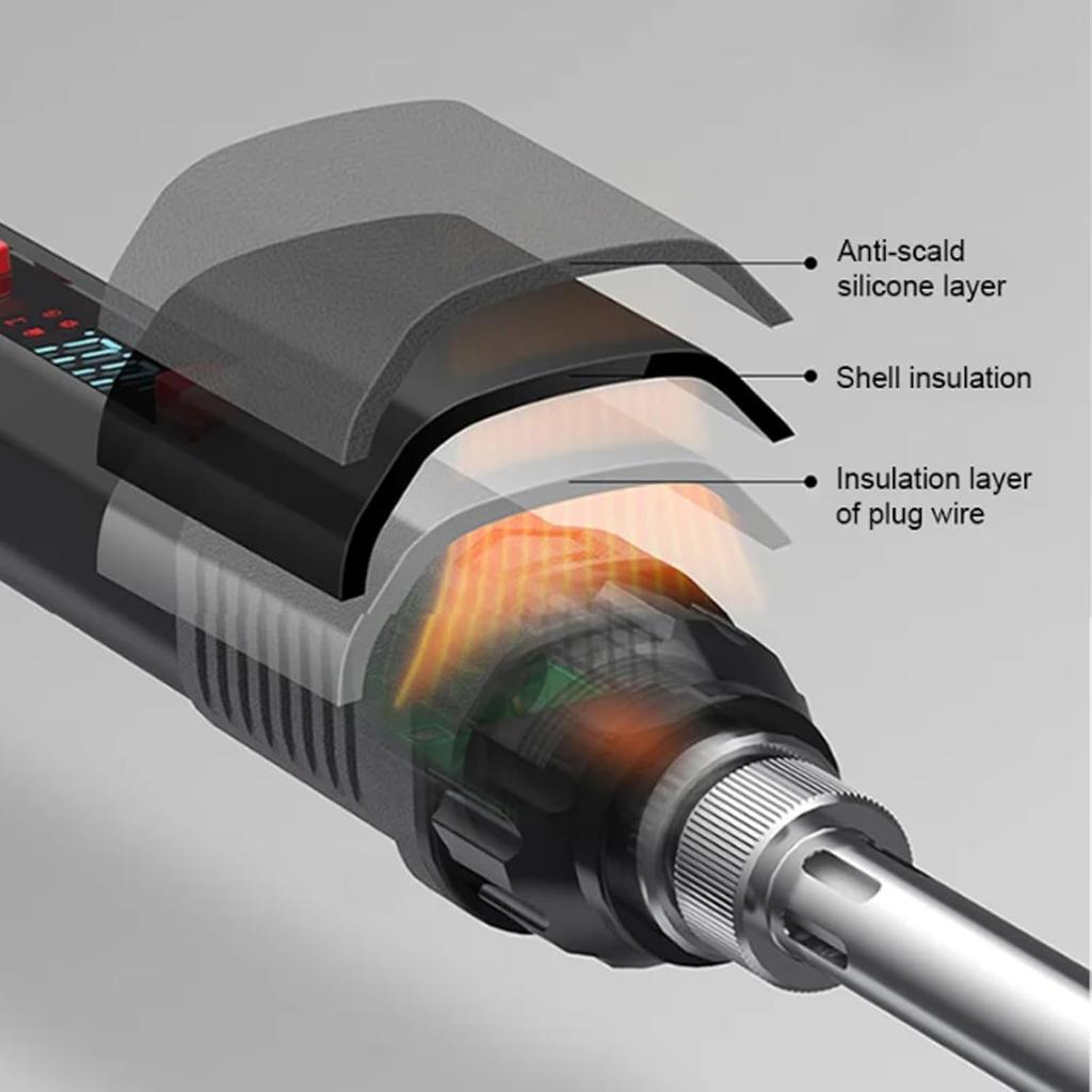 Industrial Grade Welding Pen Repair Tool Set, Digital Display Welding Pen, 3 in 1 Household High-Power Soldering Pen Set, Adjustable Temperature