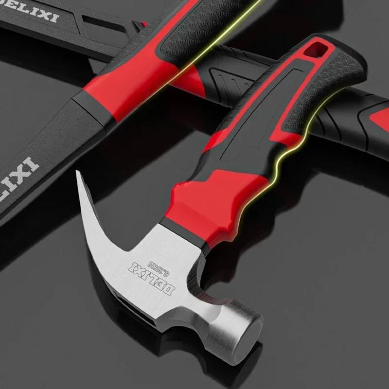 Многофункциональный молоток-гвоздодер Профессиональный Специальный для деревообработки Мини-интегрированный молоток для гвоздей Портативный Бытовой ручной инструмент Аксессуар