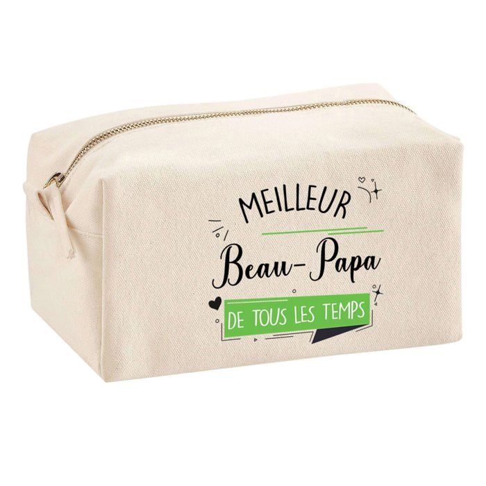 Trousse multifonction Meilleur Beau-Papa de tous les temps Cadeau Fête Pères Homme Idée | Trousse Scolaire Fournitures Bureau