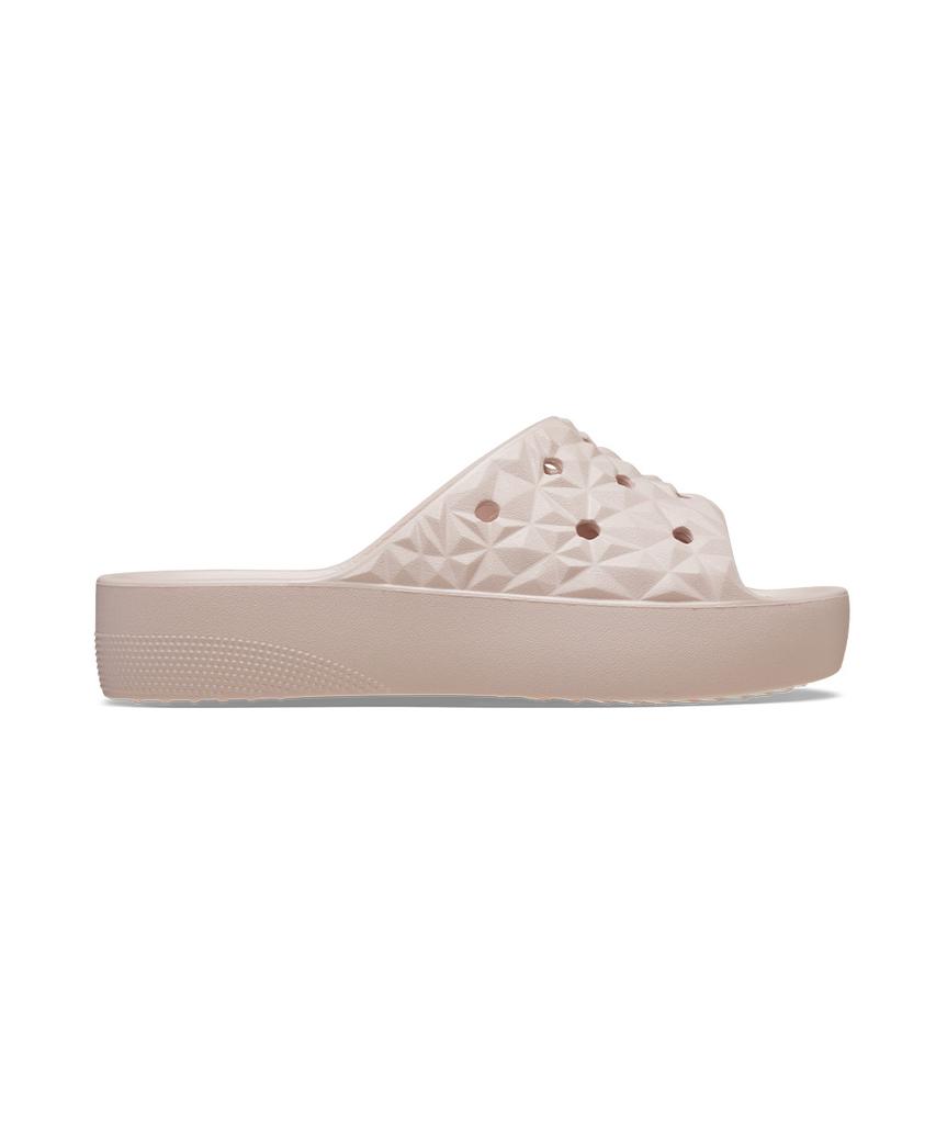 Женские Классические Платформенные Геометрические Шлепанцы Crocs Qua (24Swsd209564)