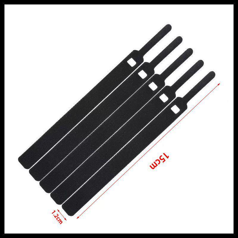 Hook & Loop Cable Ties: Earphone, Charging, Data Cable Organizer