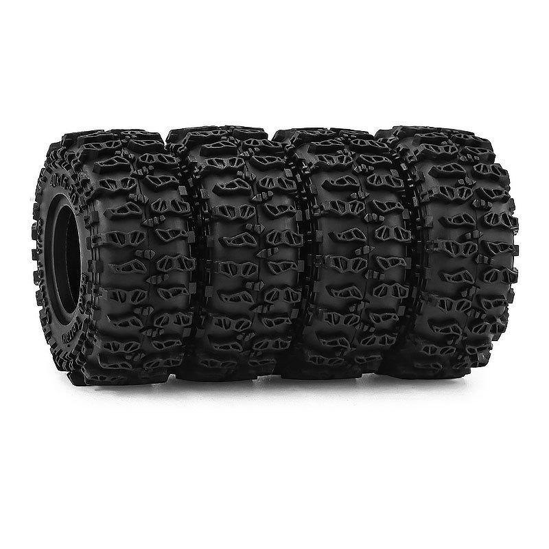 1/30 SCX30 Upgrade Tires 07 Inch Soft Rubber for Bronco Wrangler K10 Ascent-32