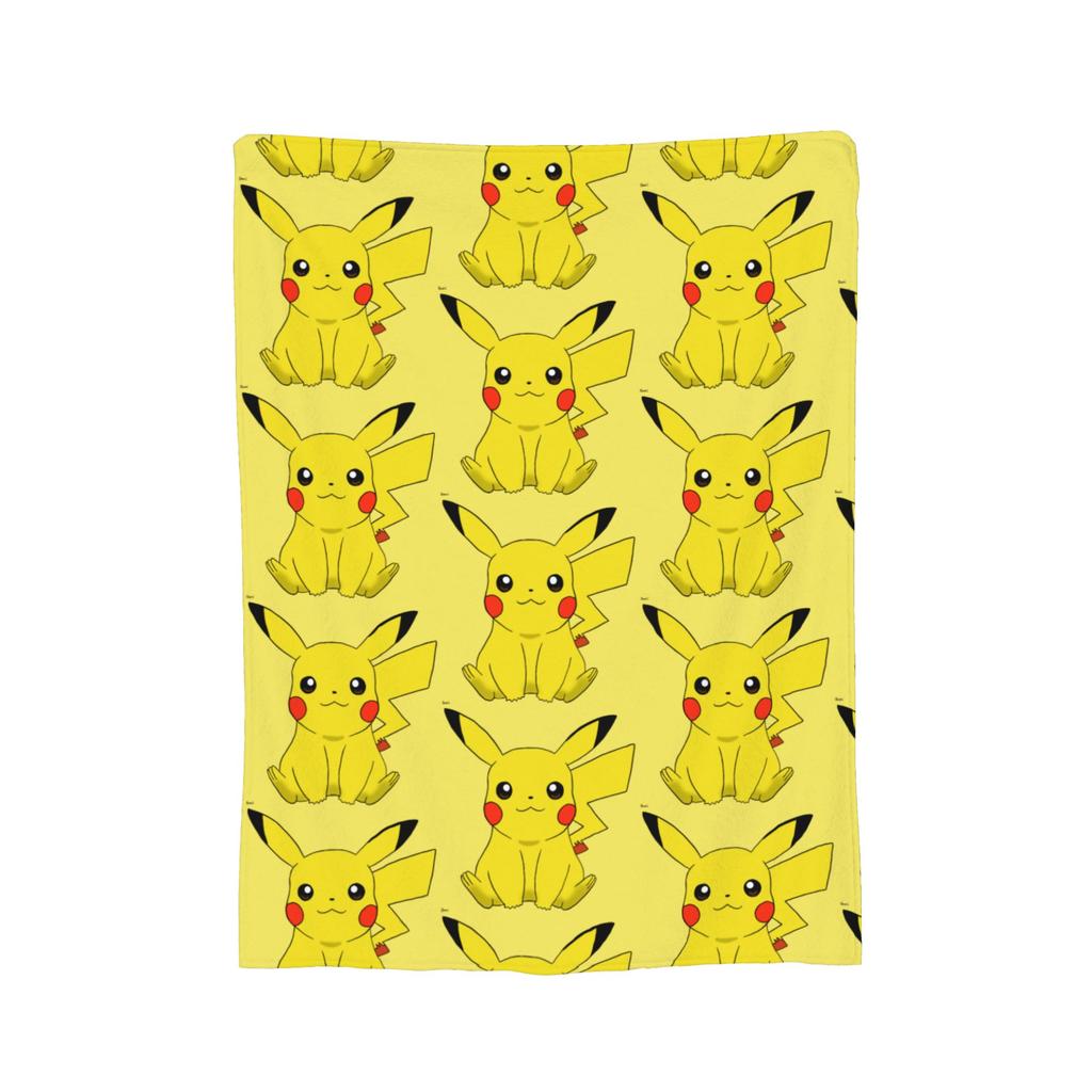 Pokemoned  Coral Fleece Plush Throw Blankets Charmander Charmeleon Charizard Blanket for Bedding Couch Warm Plush Thin Quilt,