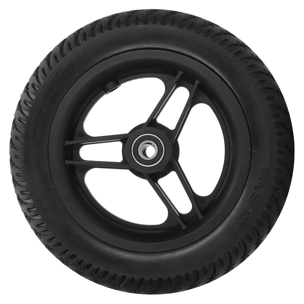 Переднее колесо для инвалидной коляски 10x2 дюйма, полиуретановое твердое колесо для ходунков, сменное колесо