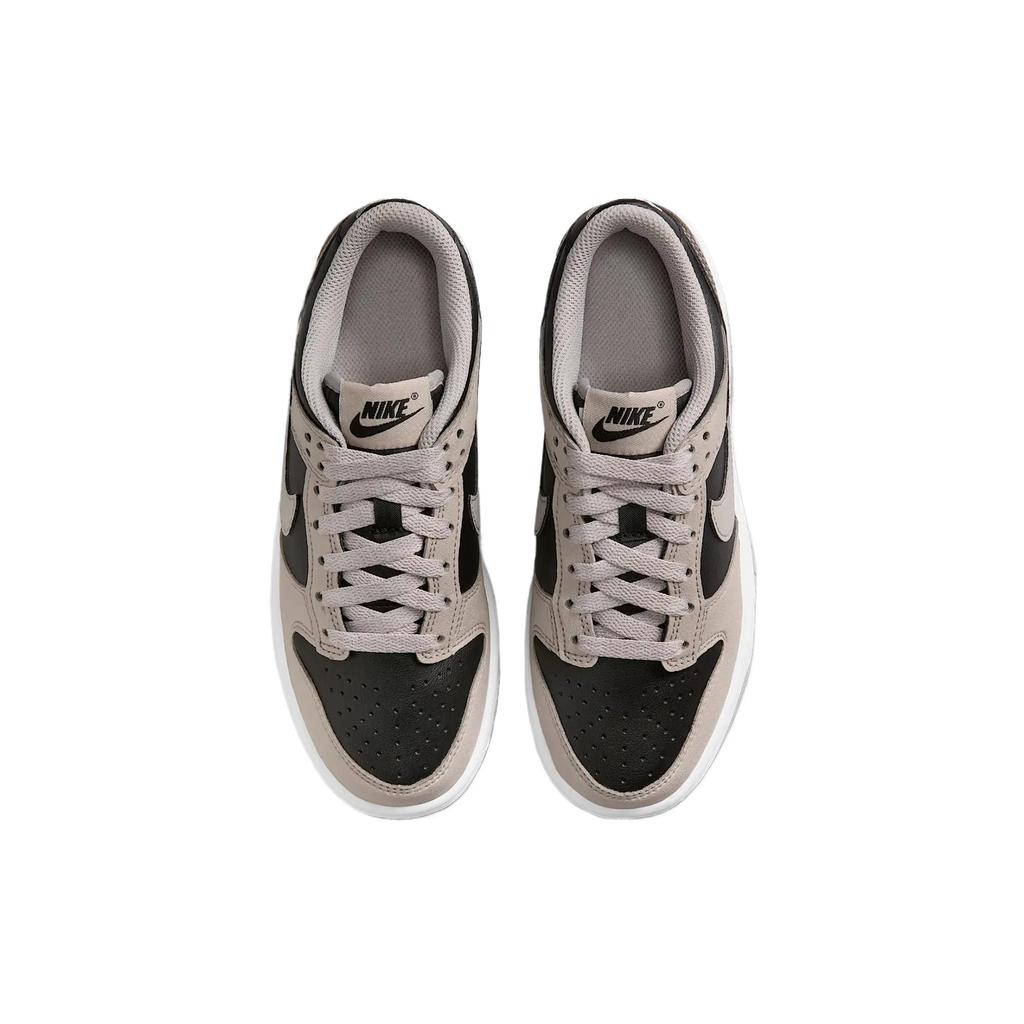 Nike Dunk Low Kids Lifestyle Shoes Preppy Gray White Black Teenagers HV6363-009