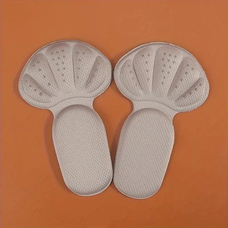 Мягкие подушечки для пятки из термопластичного эластомера (TPE), 1 пара — противоскользящие накладки на пятку для регулировки размера обуви, дышащие амортизирующие вставки для пятки с функцией увеличения высоты