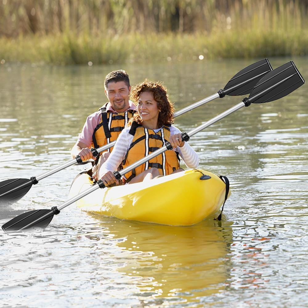 Весла для каяка 125 см, легкие весла из алюминиево-магниевого сплава, съемные весла для каякинга