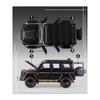 Масштаб 1/24, мини-автоматическое моделирование BENZ Adenture G550 SUV 4x4, литой игрушечный транспорт со звуком и светом, подарок для мальчиков