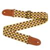 Adjustable Guitar Strap Tartan Plaid Guitar Shoulder Strap Durable Acoustic Guitar Belt  Bass Strap