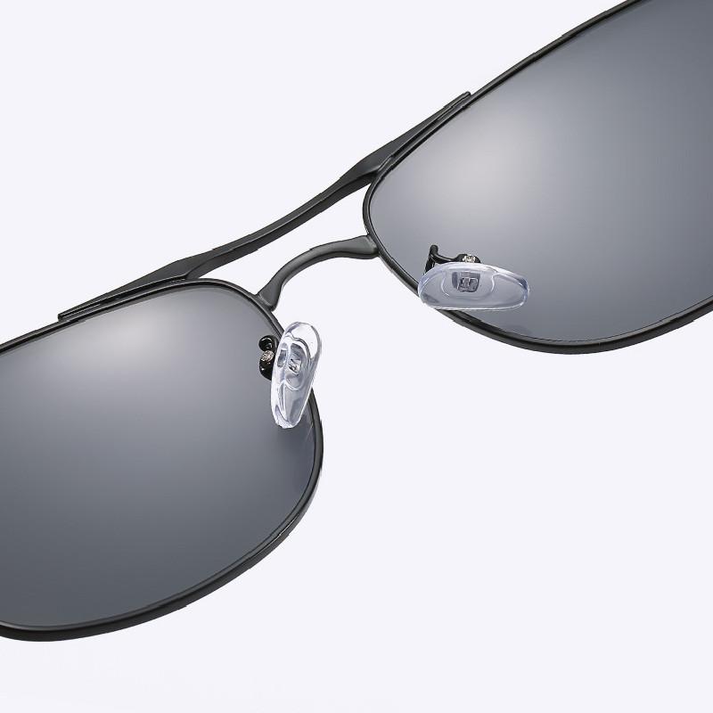 Men's and Women's Polarized Sunglasses with Aluminum Magnesium Temples, Color Mirror Lens for Driving & Fishing Outdoor