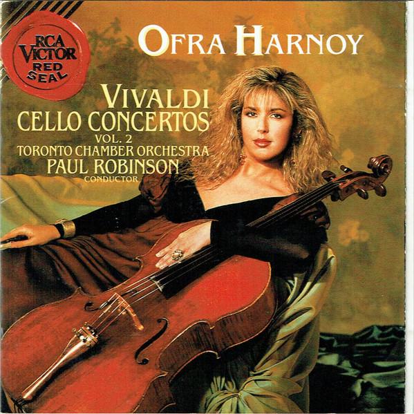 CD OFRA HARNOY ТОРОНТСКИЙ КАМЕРНЫЙ ОРКЕСТР Вивальди Концерты для виолончели с оркестром Том. 2 RD60155 BMG CLASSICS 1989 Европа Классика Б/У
