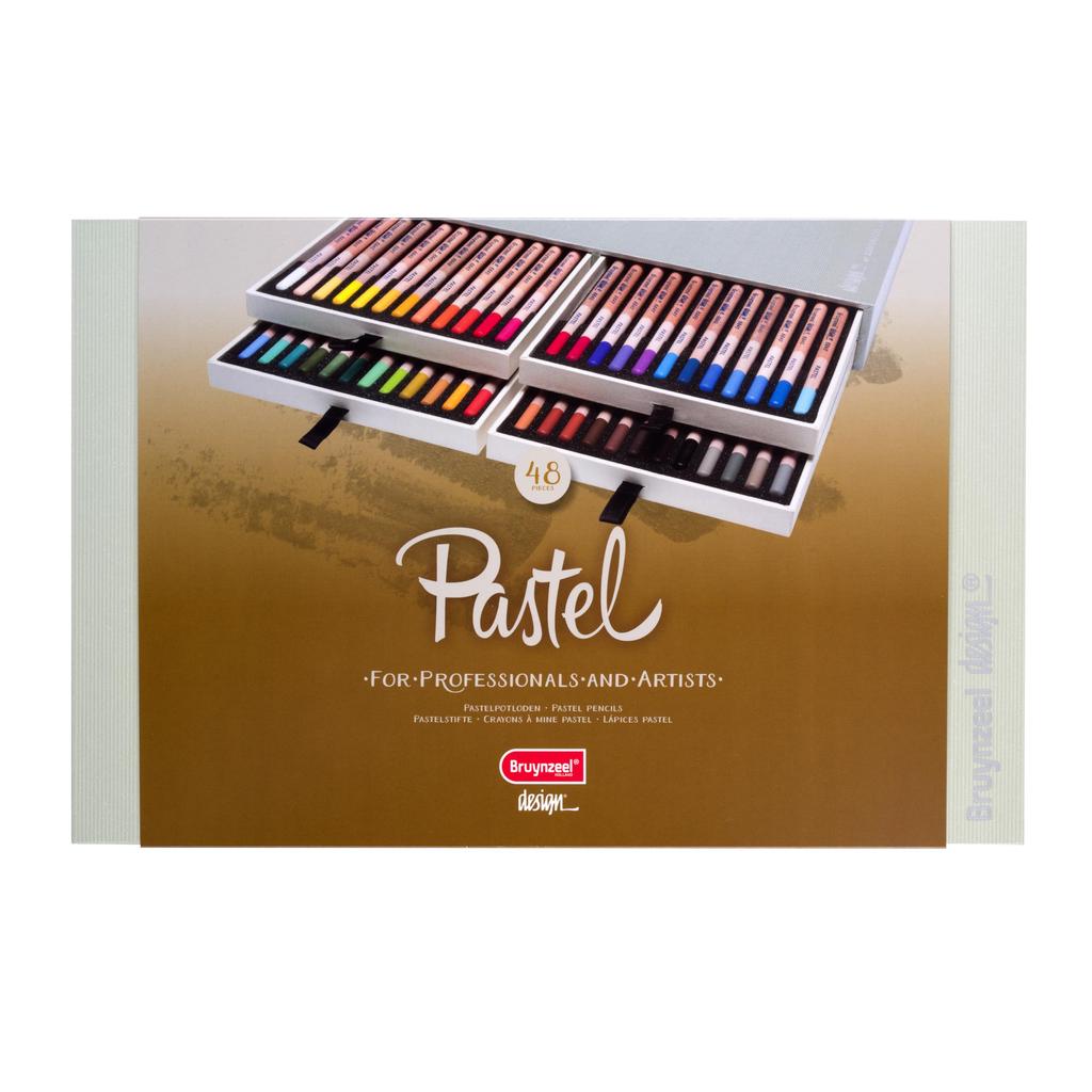 Пастельные карандаши Talens Japan Branzier, набор из 48 цветов, B8840H48 478689