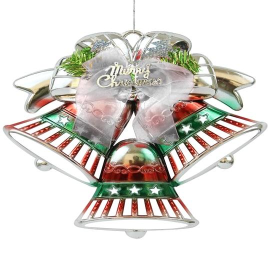 Предметы для украшения рождественской елки Большие колокольчики для входной двери, елки, настенные подвесные реквизиты, украшения, аксессуары, рождественский декор для дома, офиса