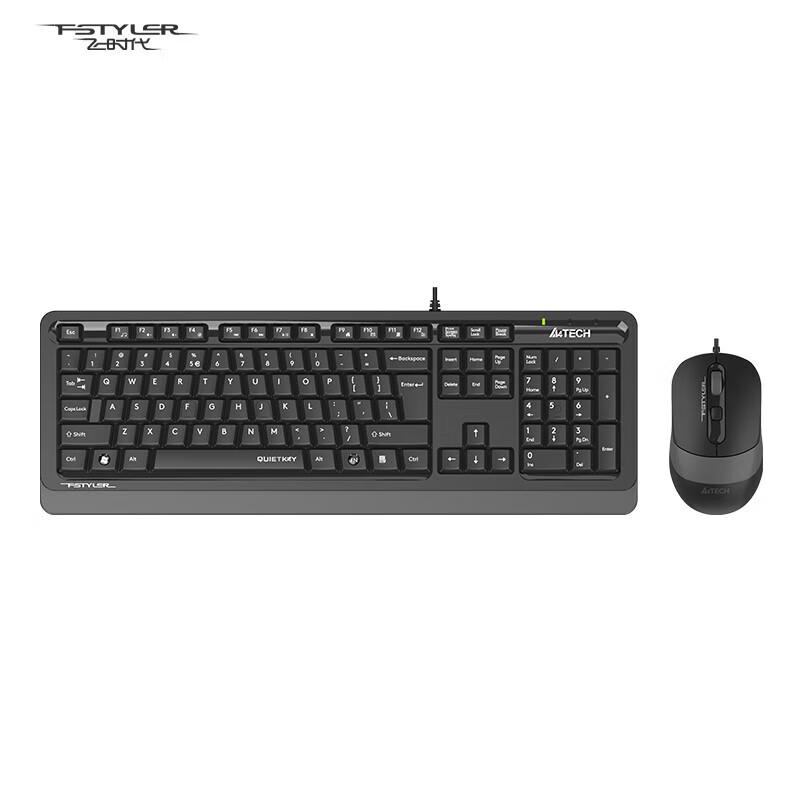 A4TECH FS1010 Бесшумная проводная клавиатура и мышь комбо