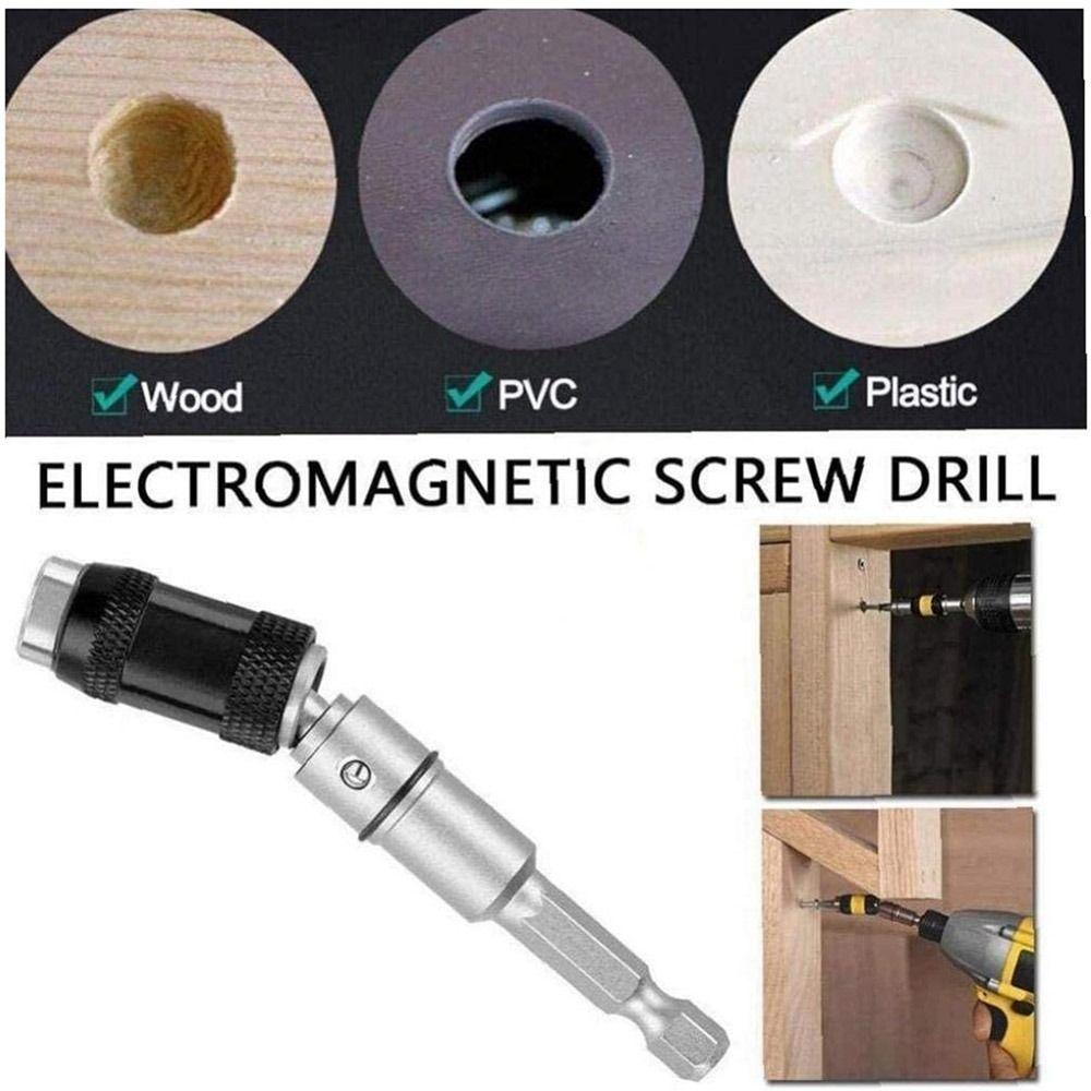 Drill Bit Holder Magnetic Bit Tip Holder Screwdriver Drill Extensions Adapter Guide Drill Hand Tool