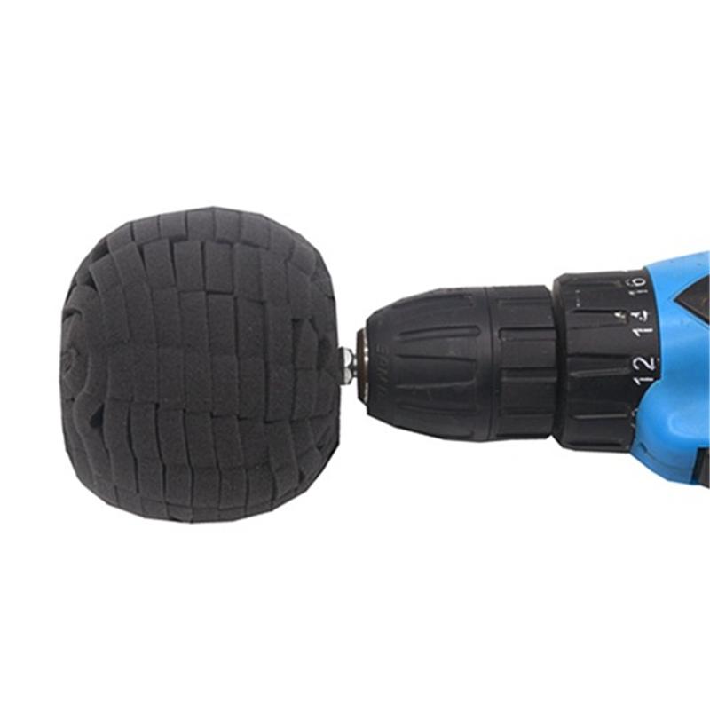 80 мм Сверло Полировальные Губки Пады Полировальный Конус Губка Шар Полировальный Набор Для Автомобильных Колесных Дисков Пад Уход За Ступицей Электроинструменты