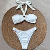 Новые Сексуальные Белые Бикини Женский Купальник Женский Купальник Для Плавания Купальные Костюмы Бразильский Набор Бикини Пляжная Одежда Бассейн Купальщица