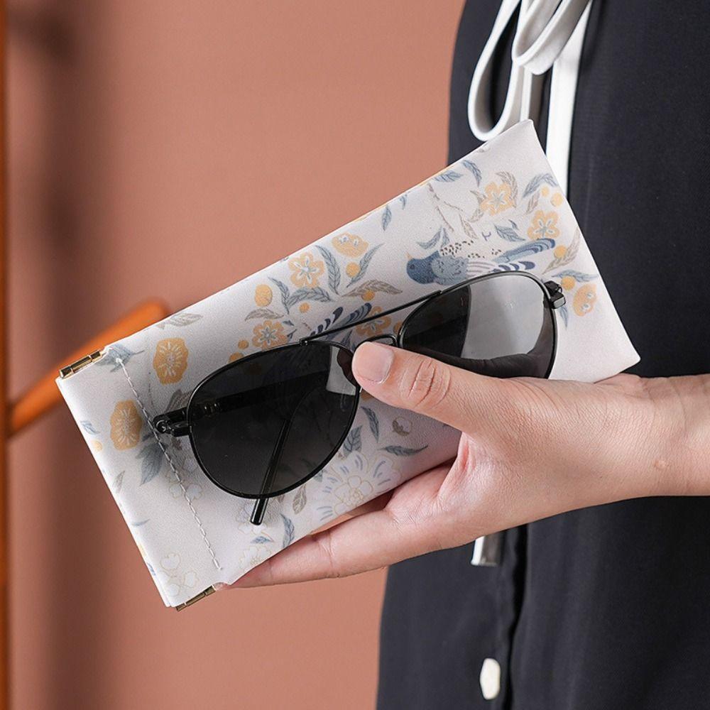 Сумка для хранения солнцезащитных очков из искусственной кожи, простой футляр для очков, портативный футляр для очков