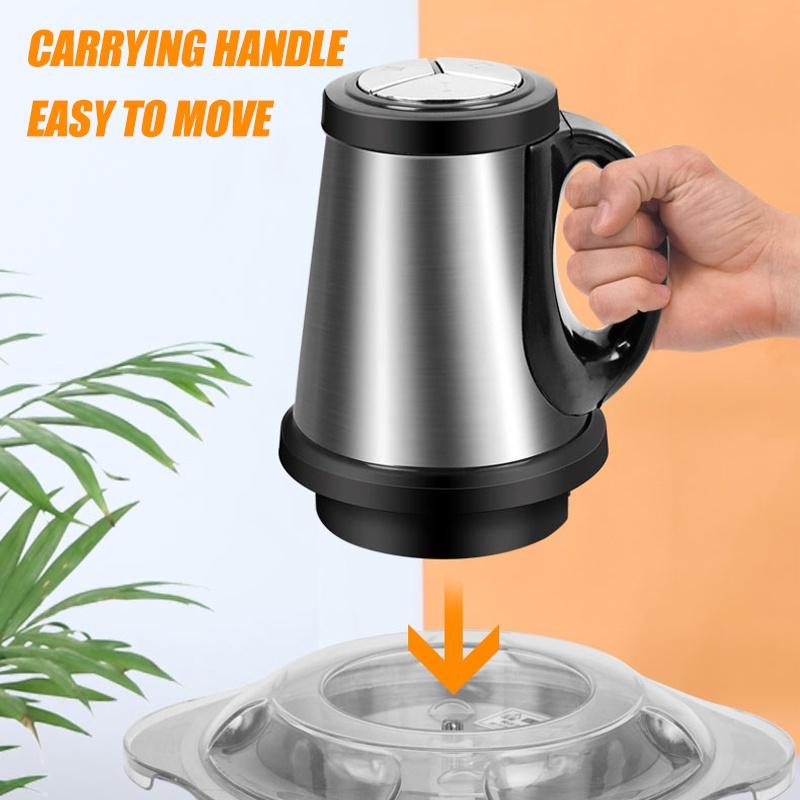 800W Electric Meat Grinder Food Mixer Blender 3 Speed Stainless Steel Electric Chopper Mincing Machine Food Processors 5L