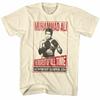 Muhammad Ali Ken Reagan Natural Adult T-Shirt