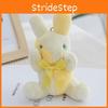Adorable Plush Bunny Keychain Soft Pp Cotton Stuffed Animal Toy For Kids Bags