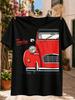 Old Soul Timeless Classic Bright Red Vintage Car Frontround Headlight Chrome Grille And Retro Unisex All Tshirt