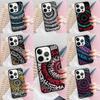 Чехол для телефона Pokras Lampas Art Graffiti для iPhone 17 Air 15 16e 14 13 Pro Max Coque 12 11 Pro Max PLUS