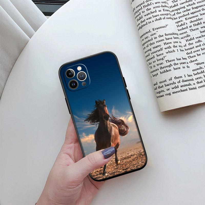 Чехол для телефона 'Красивая лошадь' для Samsung Galaxy S24 S25 Ultra FE Plus Edge A22 A24 A25 A35 A02S A21S