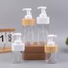 300/500 мл Прозрачный Нажимной Пенообразующий Диспенсер для Жидкого Мыла Пустая Бутылка для Геля для Душа Контейнер для Мусса для Умывания Лица Дорожный Портативный