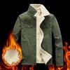 New Winter Velvet Jacket for Men Outdoor Thickened Warm Workwear Casual Large Size Jacket