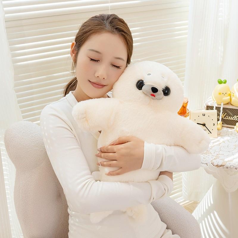Плюшевая игрушка-тюлень с мягким наполнителем из ПП-хлопка для детей и коллекционеров