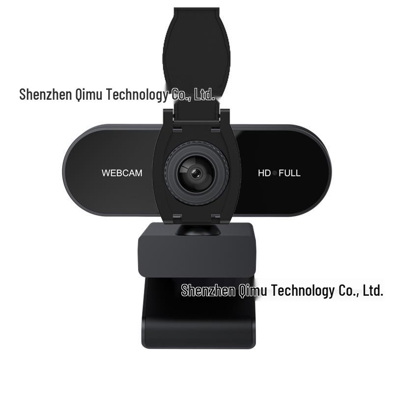 In-Stock 1080P HD Webcam with Microphone and Privacy Cover for Online Classes