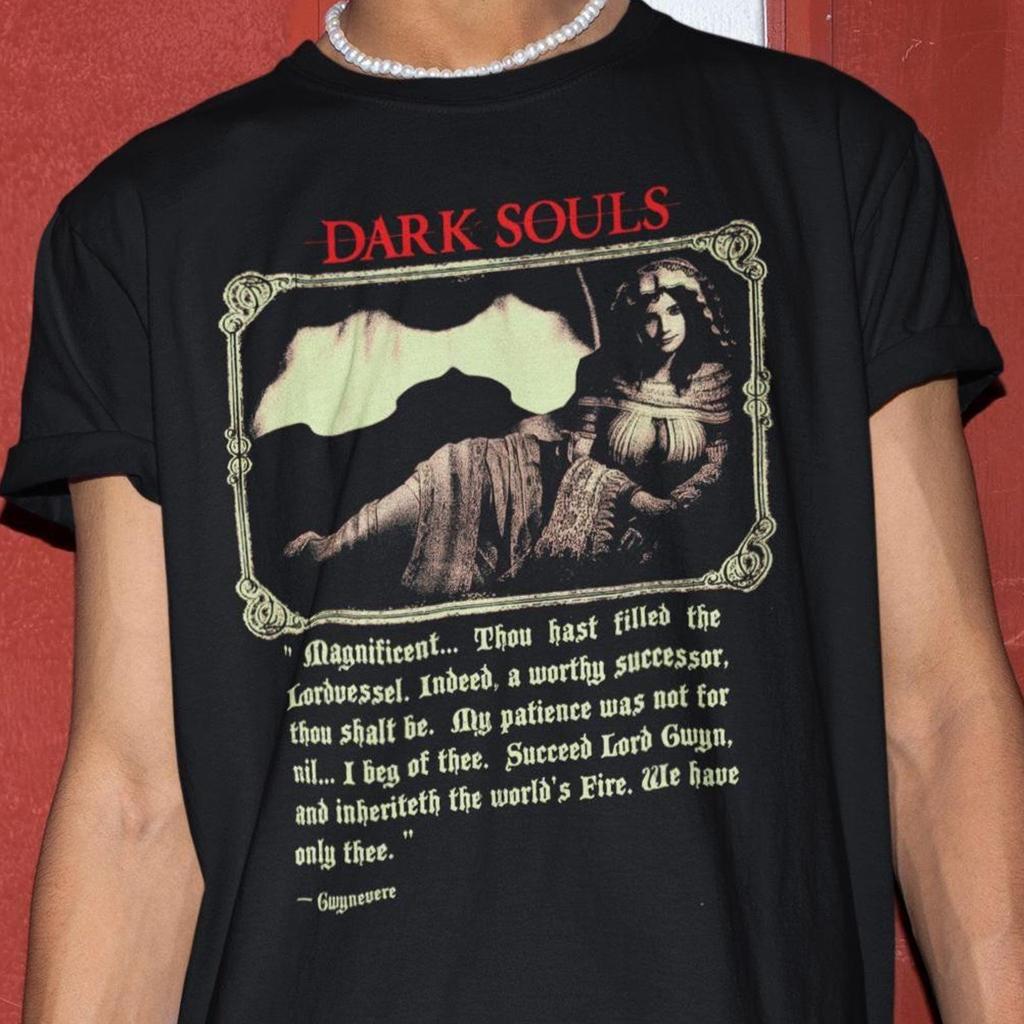 Dark Souls Gwynevere Shirt -Gaming Tshirt,Video Game T-shirt,Soulsborne Tee