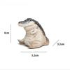 1 шт. Бутик Чайный питомец Маленький крокодил Чайный питомец Орнамент Ручная работа Чайная церемония Чайная игра Финансовый Чайный столик Подарок
