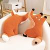 Adorable Plush Fox Doll Soft Stuffed Animal Cushion For Kids Sleep Comfort Gift
