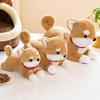 Simulated Husky Shiba Inu Dolls, Puppy Dolls, Children's Sleeping Plush Toys, Dog Dolls, and Stuffed Toys