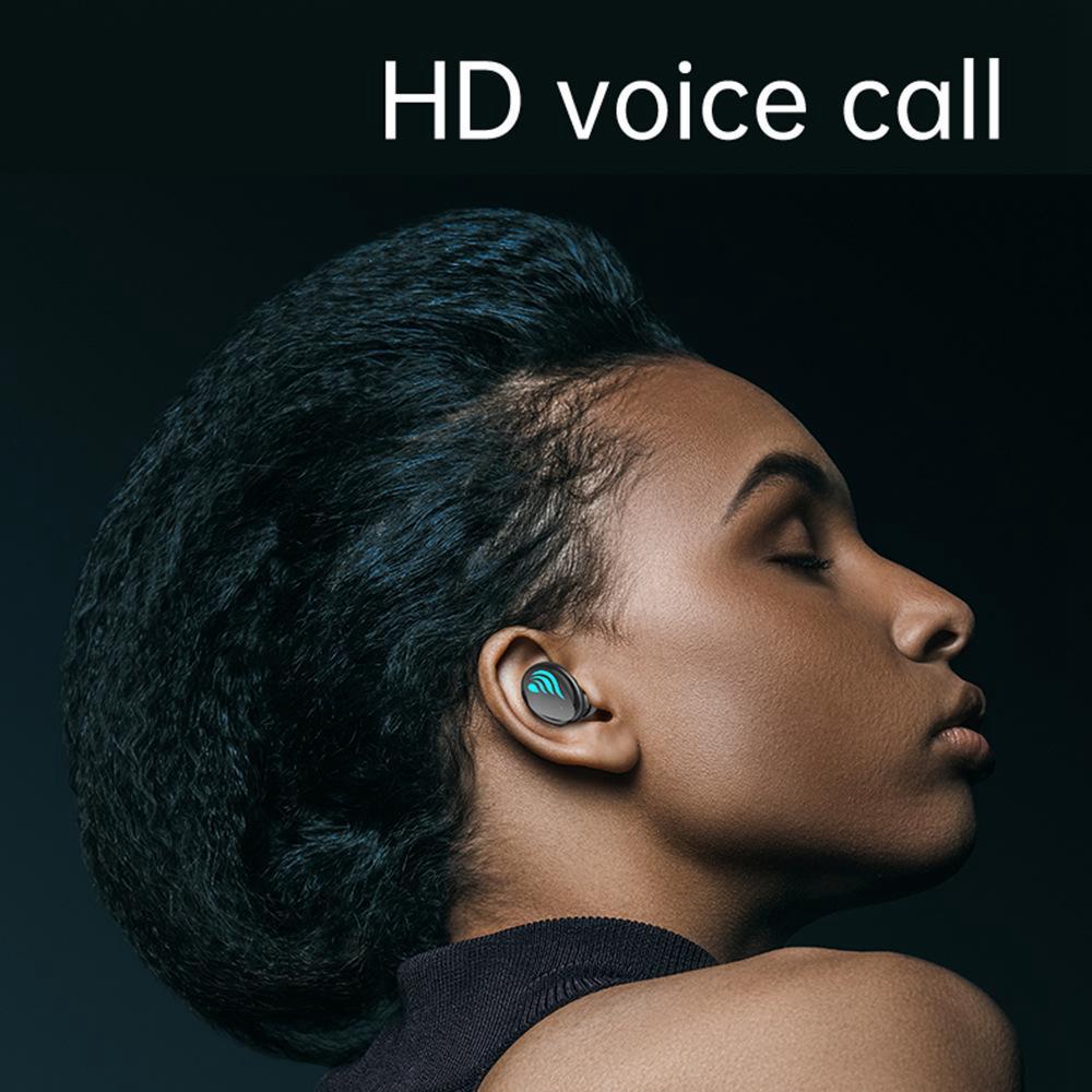 Bluetooth-гарнитура Entry-ear E-sports, беспроводная затычка для ушей, светодиодная многофункциональная сенсорная гарнитура большой мощности