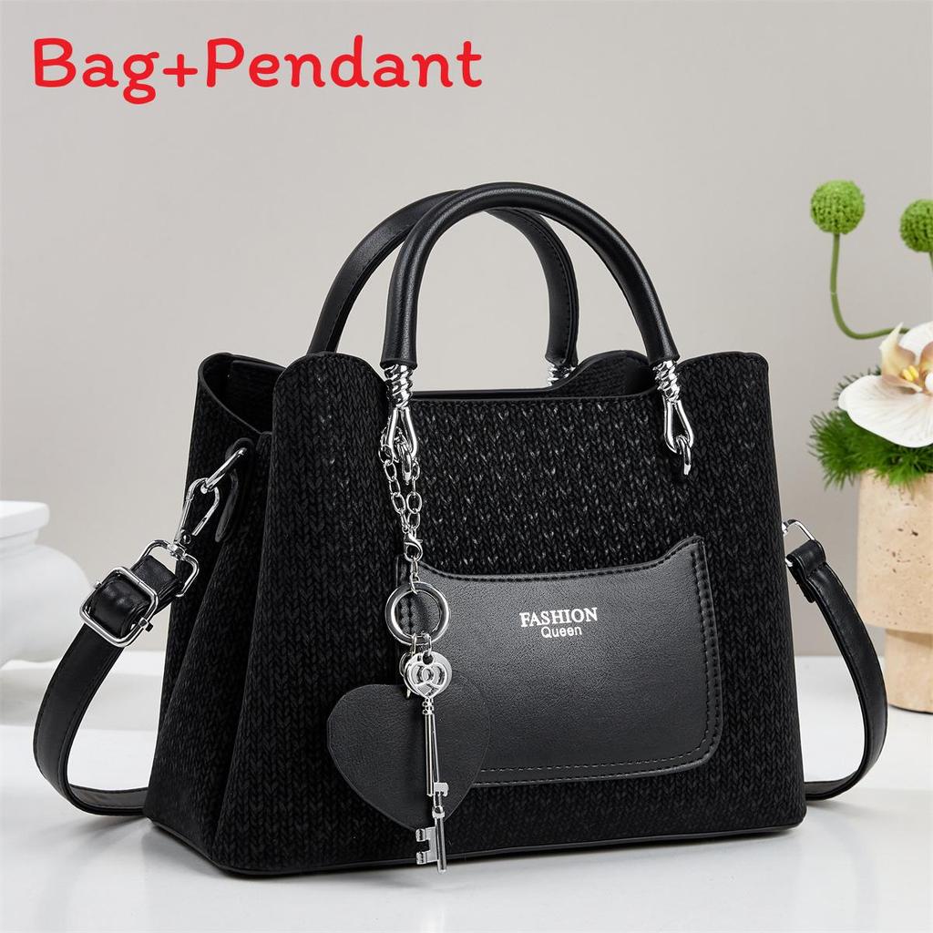 Pu Material Casual Single Shoulder Handbag With Zipper Pocket For Daily Use