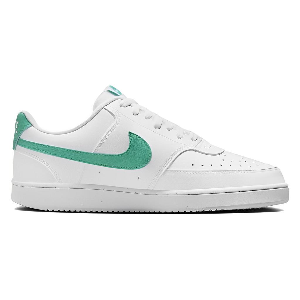 Nike Court Vision Low Next Nature белые прозрачные нефритовые мужские кроссовки DH2987-109