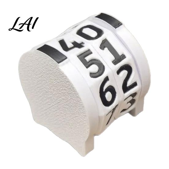 Manual Score Counter 3D Printed Rotational Counter 2-Digit Wheel Rotary Intuitive Tracker Life Tool for Board Card Game
