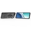For Oppo F27 Pro+ 5G Case Kickstand PC+TPU Phone Shell with Lens Cover