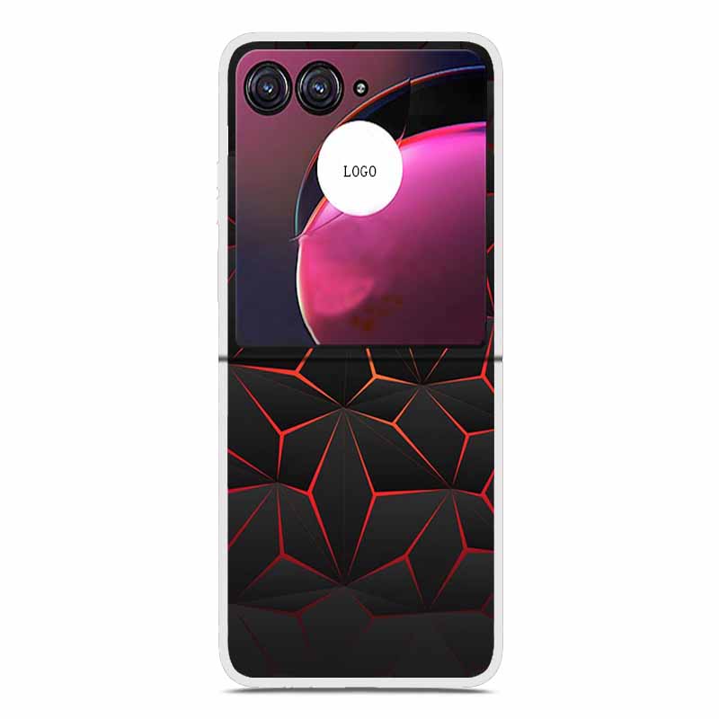 Для Motorola Razr 60 Ultra Чехол Животные Жесткий Пластик ПК Задняя Крышка Телефона Для Motorola Moto Razr60 Ultra Прозрачный Clear Coque