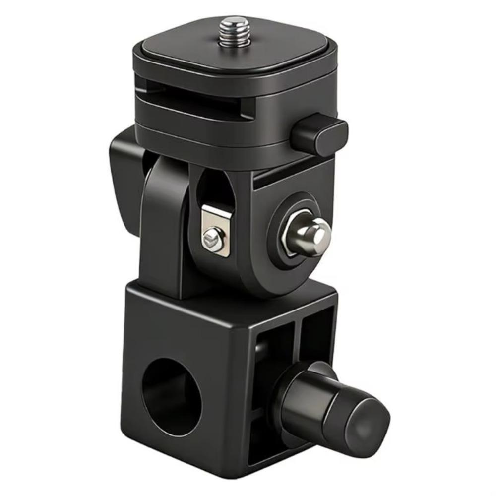 180° Rotatable Cold Shoe Quick Release Light Stand Adapter 1/4" Screw Mount Bracket for Camera Smartphone Video Light Flash