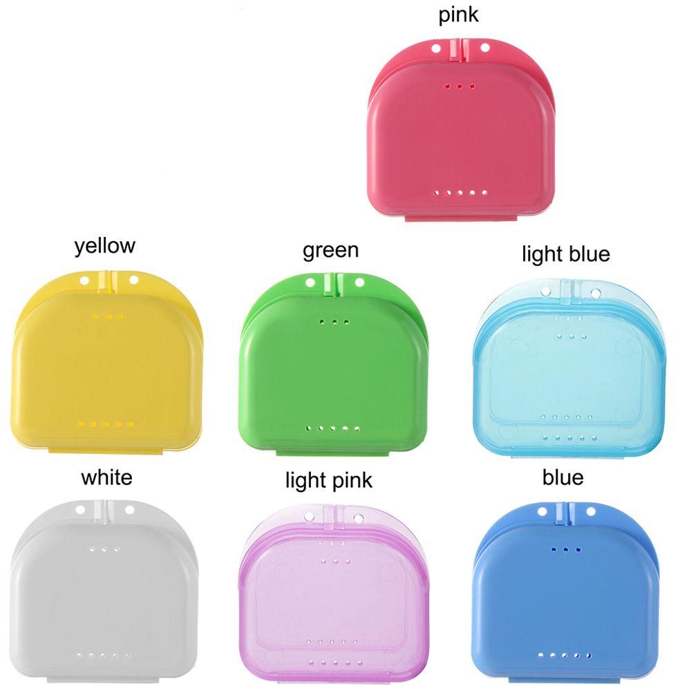 Ортодонтический практичный футляр для хранения зубных протезов, стоматологический органайзер, контейнер для кап