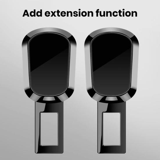 Запасная часть удлинителя ремня безопасности из цинкового сплава, простой в установке универсальный удлинитель ремня безопасности, автомобильные аксессуары