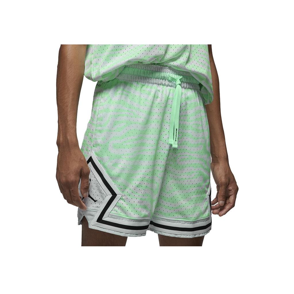 Jordan Dri-FIT Sport Diamond Breathable Stripe Casual Shorts Men Bottoms Mint-Green DM2819-379
