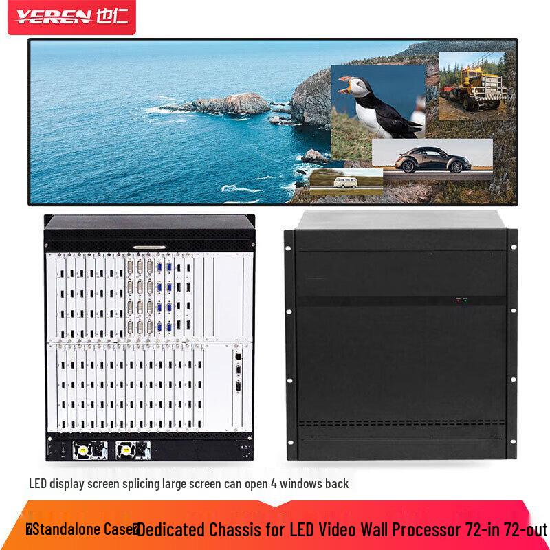 Компоненты процессора видеостэкера Yeren LED