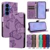 Кошелек-чехол для Coque Samsung Galaxy S26 S25 Edge S24 S23 S22 S21 S20 Ultra FE Plus Флип-чехол из ПУ-кожи с отделениями для карт