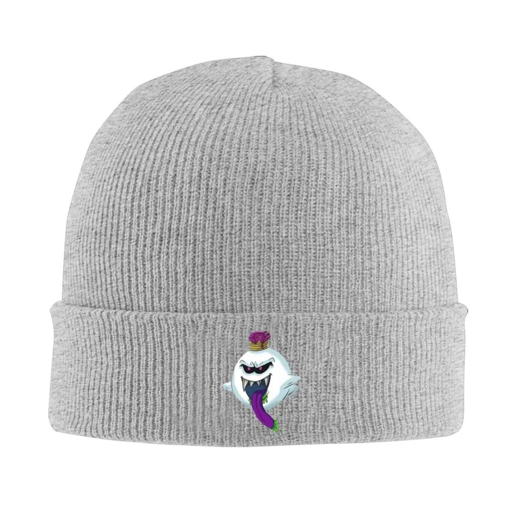 King Boo Warm Knitted Cap Hip Hop Bonnet Hat Autumn Winter Outdoor Beanies Hats for Unisex Adult