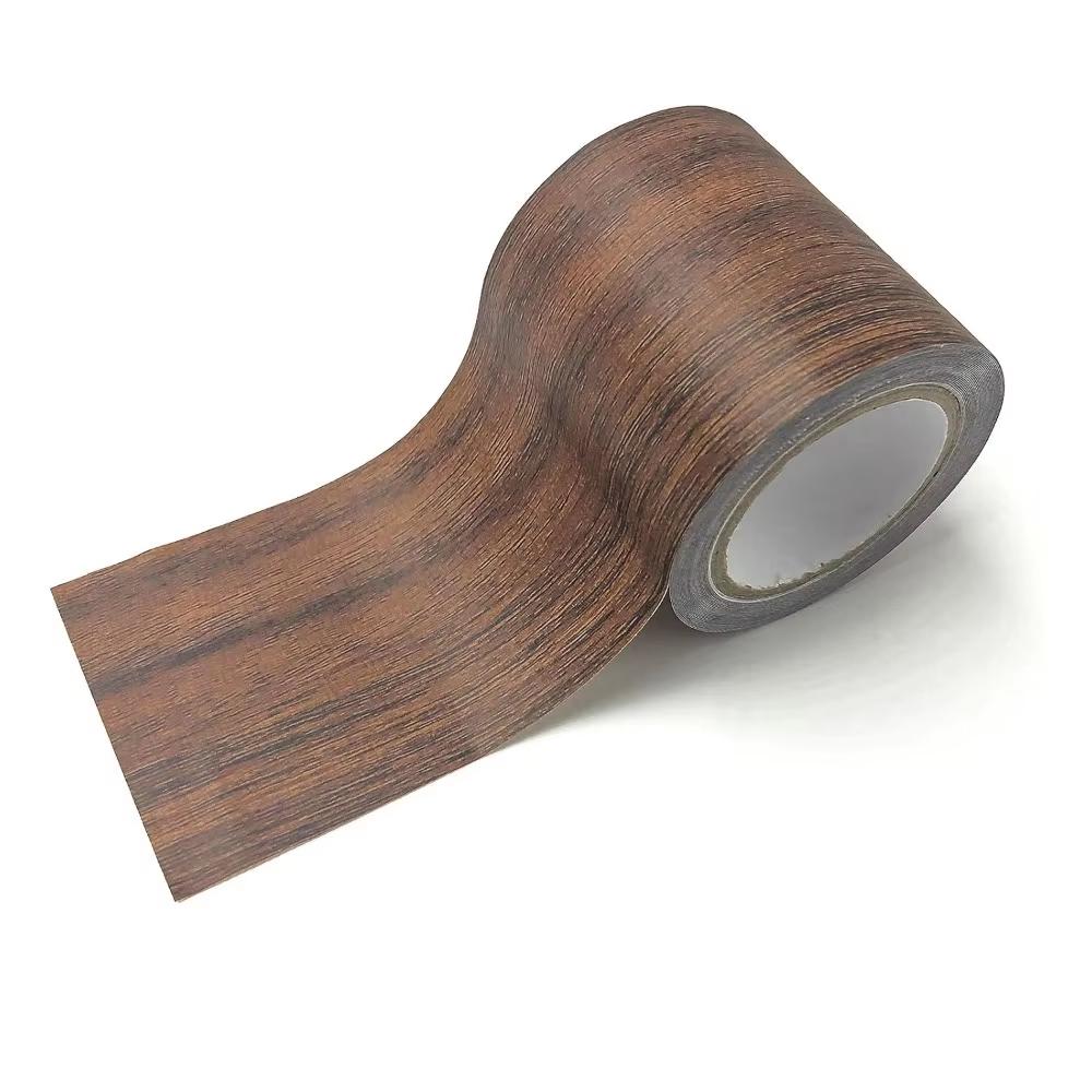 1 шт. Самоклеящаяся заплатка с текстурой дерева, лента с текстурой дерева для пола и мебели, стола, стула, сделай сам, плинтус, дверь, окно